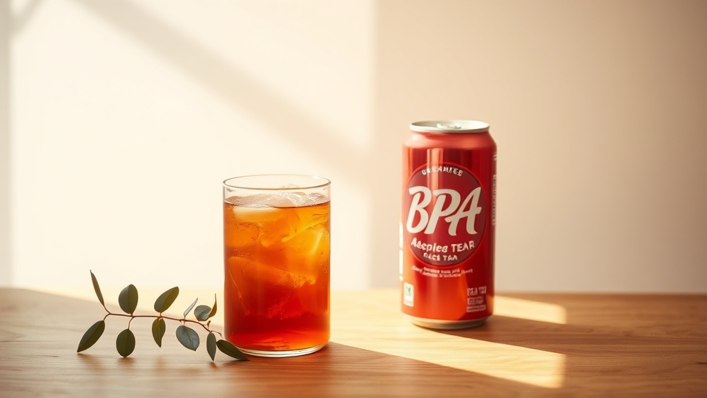 Illustration for Is There BPA in Your Canned Iced Tea?