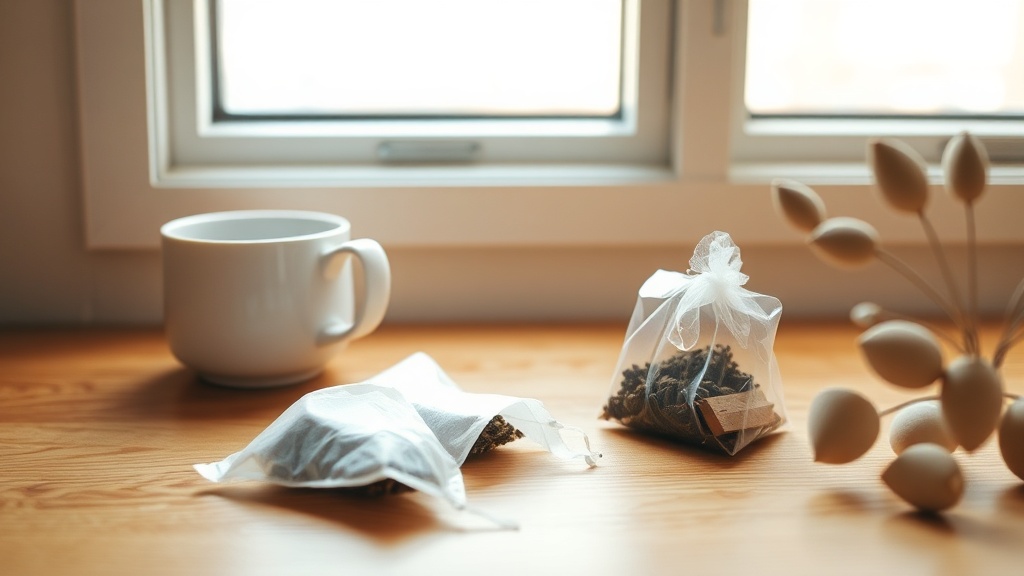 Illustration for Are Your Tea Bags Leaching Microplastics?