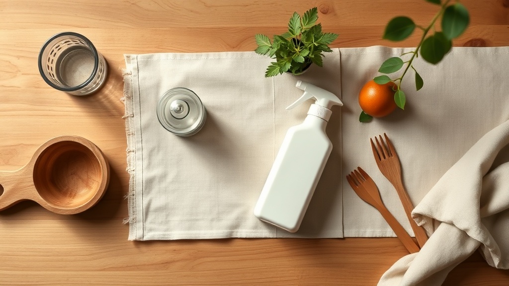 Can cleaning product residue on countertops contaminate food - product safety