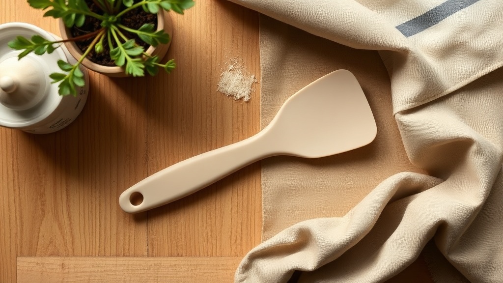 Can plastic spatulas release chemicals when used on hot pans - product safety